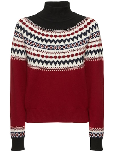 Denali fairsle cashmere sweater - Khaite - Women | Luisaviaroma