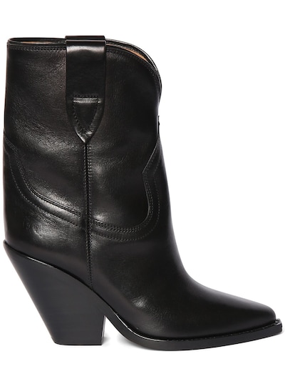Sociale wetenschappen teugels Cyclopen 90mm leyane-gz leather ankle boots - Isabel Marant - Women | Luisaviaroma