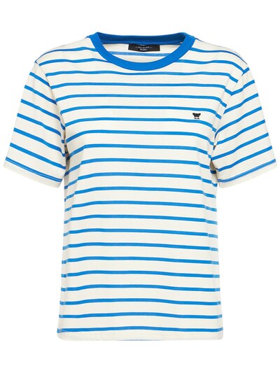 Editto striped cotton jersey t-shirt - Weekend Max Mara - Women