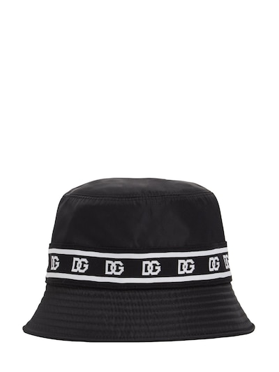 chanel bucket hat black