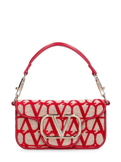 Loco Small Shoulder Bag In Red