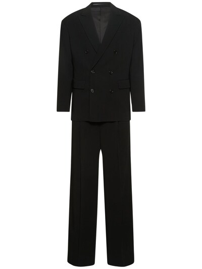 Dsquared2 - Double breasted new orleans suit - Black | Luisaviaroma