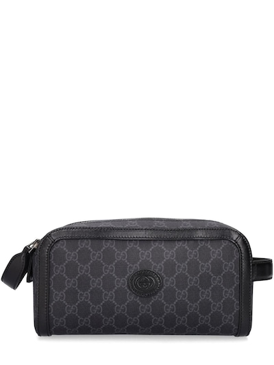 Gucci Toiletry Pouch in Gray for Men
