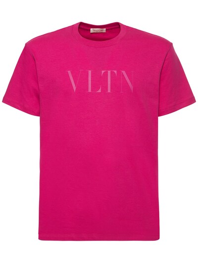 Brandy plantageejer oversøisk Logo cotton t-shirt - Valentino - Men | Luisaviaroma