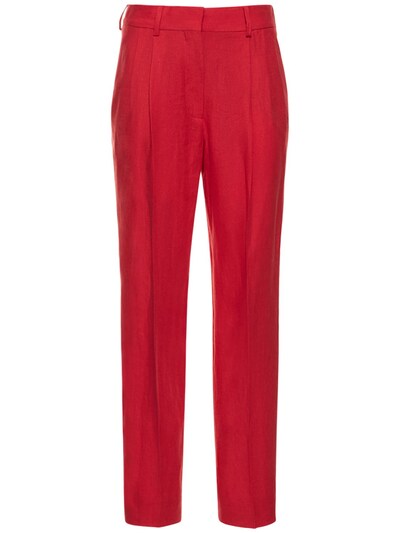 Midday sun linen banker pants - Blazé Milano - Women | Luisaviaroma