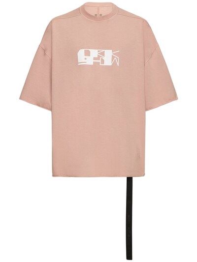 Printed jumbo jersey t-shirt - Rick Owens Drkshdw - Men