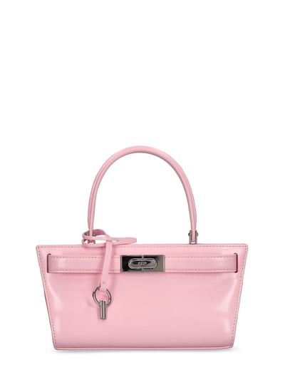 Lee radziwill petite leather mini bag Tory Burch Pink in Leather