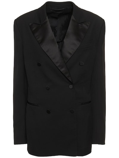 Wool & silk tuxedo jacket - Tom Ford - women | Luisaviaroma