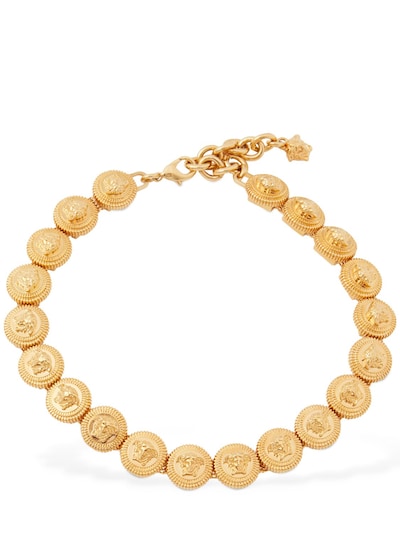 luisaviaroma.com | Versace Collar con cadena de monedas