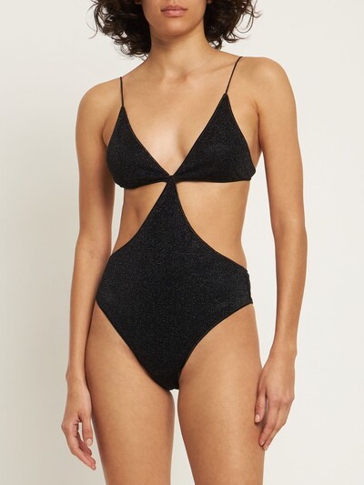 Lumière Colorè Cutout One Piece Swimsuit Oséree Swimwear Kadın