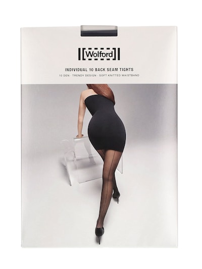 Individual 10 back seam tights - Wolford - Women | Luisaviaroma