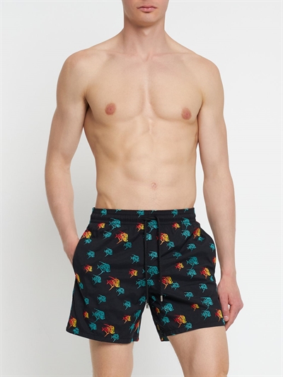 Maillot De Bain Short Imprimé Seyne - Bleu - - Nu