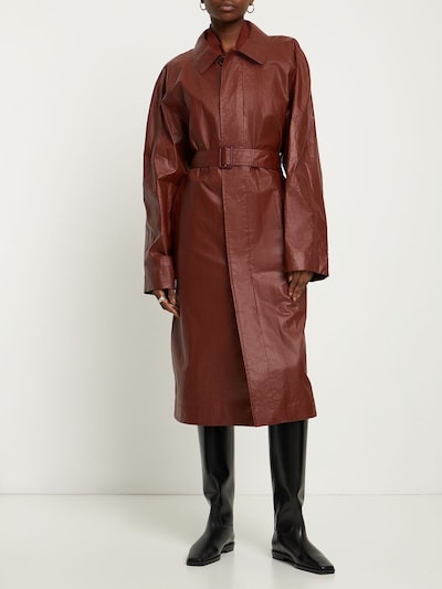 Belted cotton raincoat - Lemaire - Women | Luisaviaroma