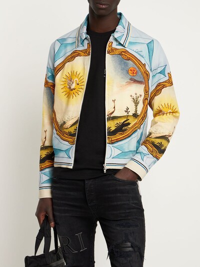 Amiri - Landscape frame jacket - Multicolor | Luisaviaroma