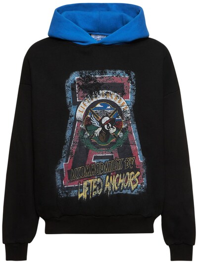 Accommodations printed hoodie - Lifted Anchors - Men | Luisaviaroma