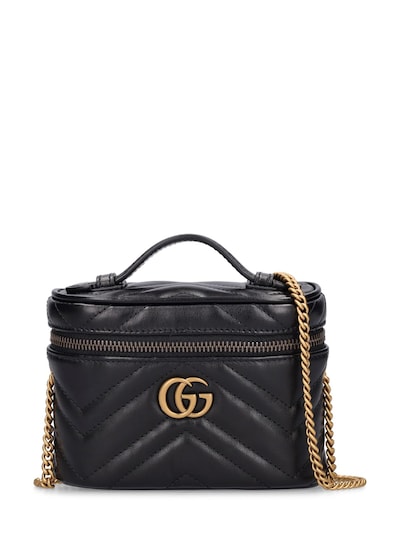 Gg marmont leather camera bag - Gucci - Women | Luisaviaroma