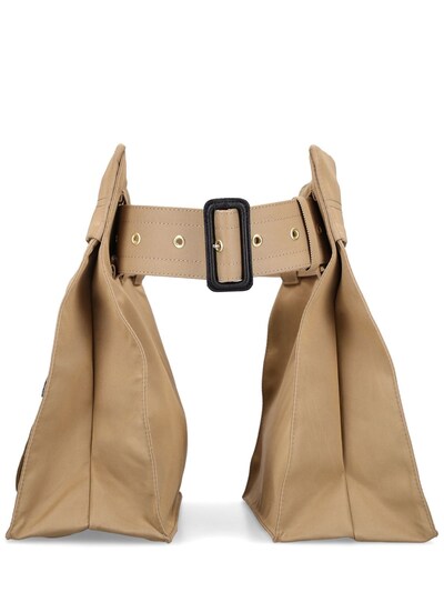 Gabardine double pocket belt - Sacai - Women | Luisaviaroma