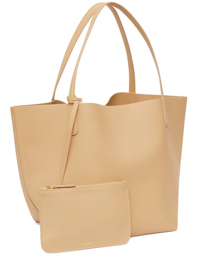 Everyday soft leather tote bag - Mansur Gavriel - Women | Luisaviaroma