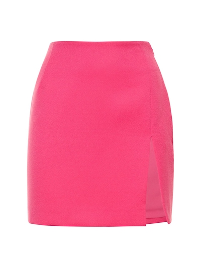 Gioia split satin crepe mini skirt - The Andamane - Women | Luisaviaroma