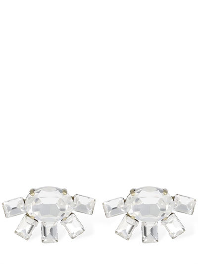 Orecchini a clip | Orecchini cuff in cristallo