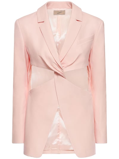 Twisted cut out tailored jacket - Coperni - Women | Luisaviaroma