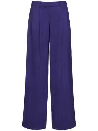 Low rise stretch wool pants - Theory - Women | Luisaviaroma