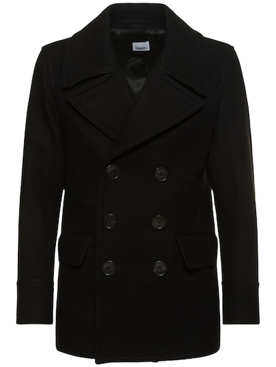 Double breasted blend peacoat - Men |