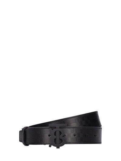 30mm Classic Leather Belt Luisaviaroma Men Accessories Belts 