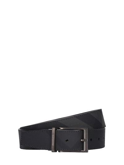 BURBERRY 3.5cm Leather Belt for Men