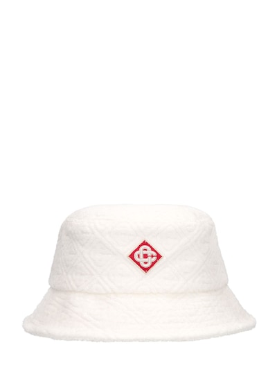 Monogram terry towel bucket hat - Casablanca - Women
