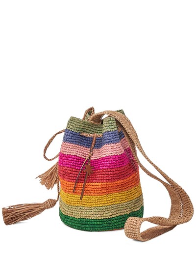 Manebì - Beach bucket shoulder bag - Rainbow | Luisaviaroma