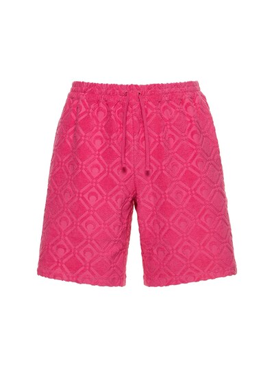 Dolce & Gabbana Men's Short Jacquard Swim Trunks