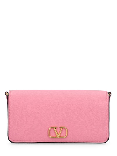 Valentino Garavani Pink VLogo Wallet Bag Valentino Garavani