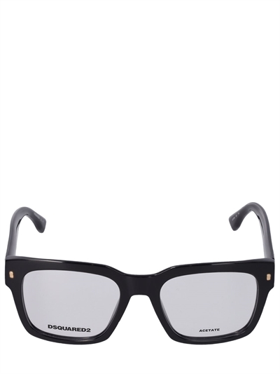 Dsquared2 - D2 squared acetate eyeglasses - Black | Luisaviaroma