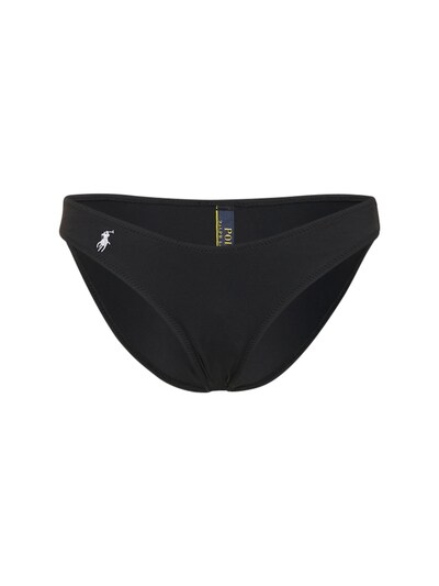 Polo Ralph Lauren - Blake scoop bikini bottom - Black | Luisaviaroma