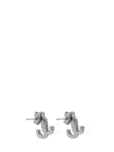 Compra Orecchini con gambe in cristallo, cristallo 12mm - argento - montana all'ingrosso