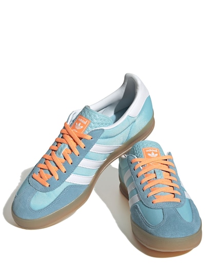 Adidas Originals - Gazelle indoor sneakers - Light Blue | Luisaviaroma