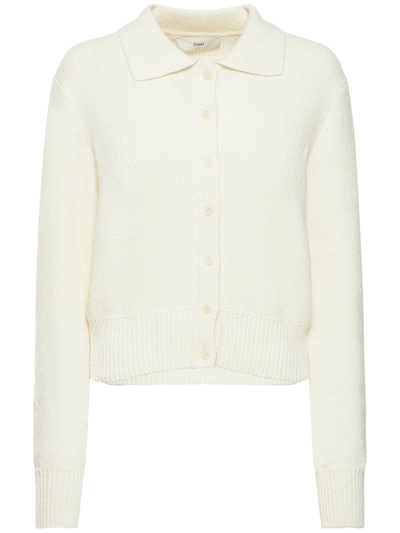 Open collar knitted cardigan - Dunst - Women | Luisaviaroma