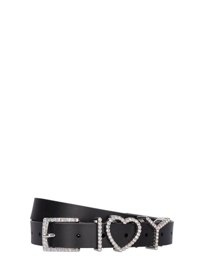 2.5cm y heart embellished belt - Y Project - Women | Luisaviaroma