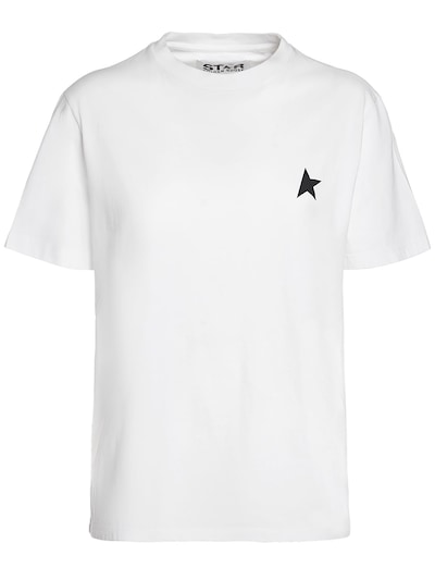 Star cotton jersey t-shirt - Golden Goose - Women | Luisaviaroma