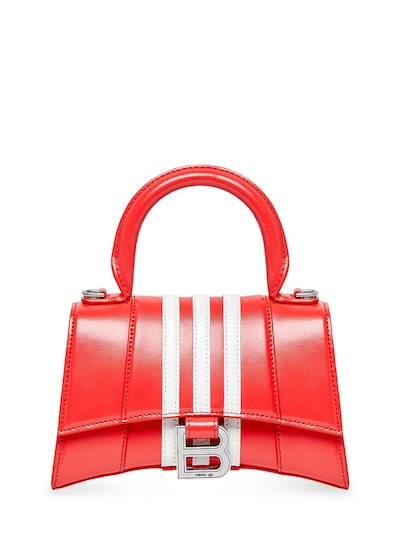 Balenciaga Red Croc XS Hourglass Bag Balenciaga