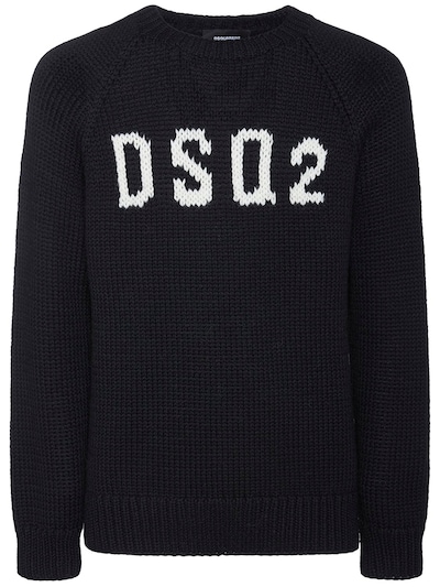 Dsquared2 Intarsia Crew-Neck Jumper