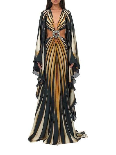 roberto cavalli long dress