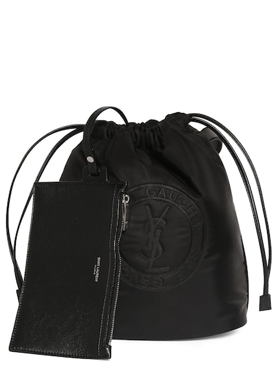Saint Laurent Rive Gauche Bucket Bag - Black