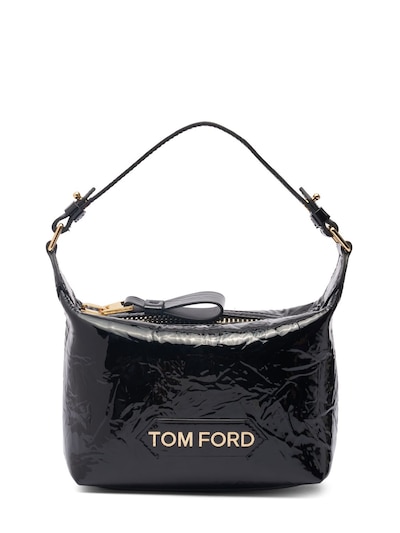 Tom Ford Patent Leather Handbag in Black