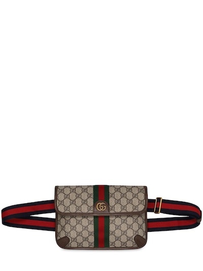 GG Supreme Canvas Belt Bag in Beige - Gucci