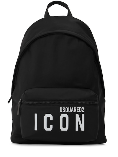 move on Weave chant Be icon printed backpack - Dsquared2 - Men | Luisaviaroma
