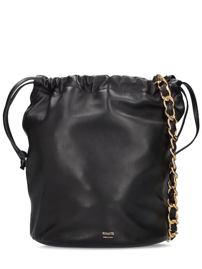 Pin on Leather Bucket Bags