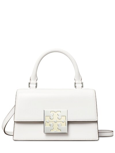 Trend Spazzolato Mini Bag - Tory Burch - Leather - Grey