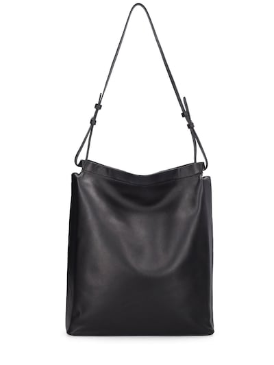 Aesther Ekme Sway Leather Shoulder Bag - Black